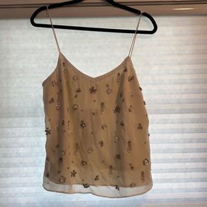 J.Crew Embellished Camisole